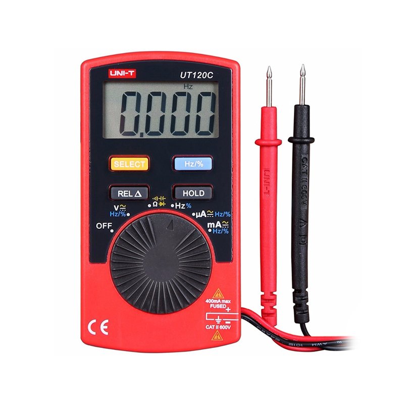 Uni-T 120C Dijital Multimetre, Cep Boy Ölçü Aleti