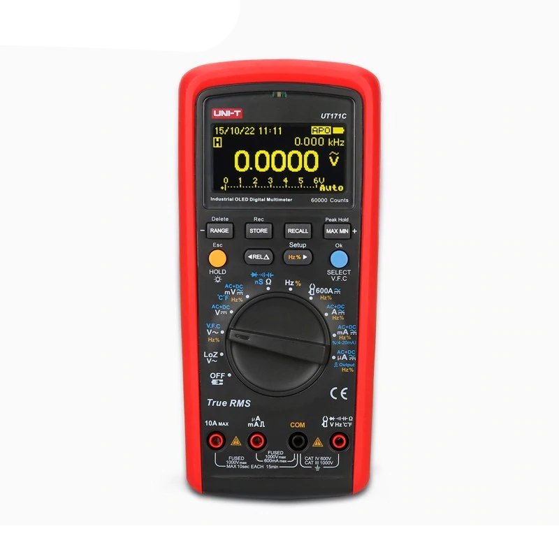 Uni-T UT171C Endüstriyel True RMS Dijital Multimetre, Ölçü Aleti