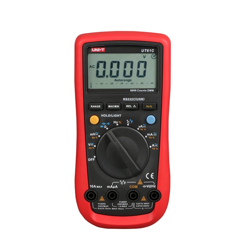 Uni-T UT61C Dijital Multimetre, Ölçü Alet