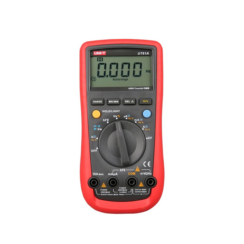 Uni-T UT61A Dijital Multimetre, Ölçü Aleti