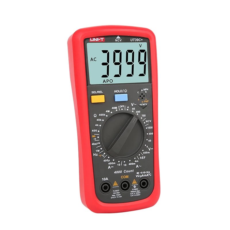 Uni-T UT39C+ Dijital Multimetre, Ölçü Aleti