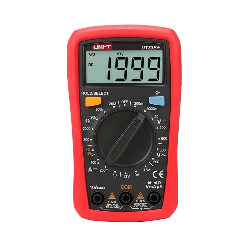 Uni-T UT33B+ Dijital Multimetre, Ölçü Aleti