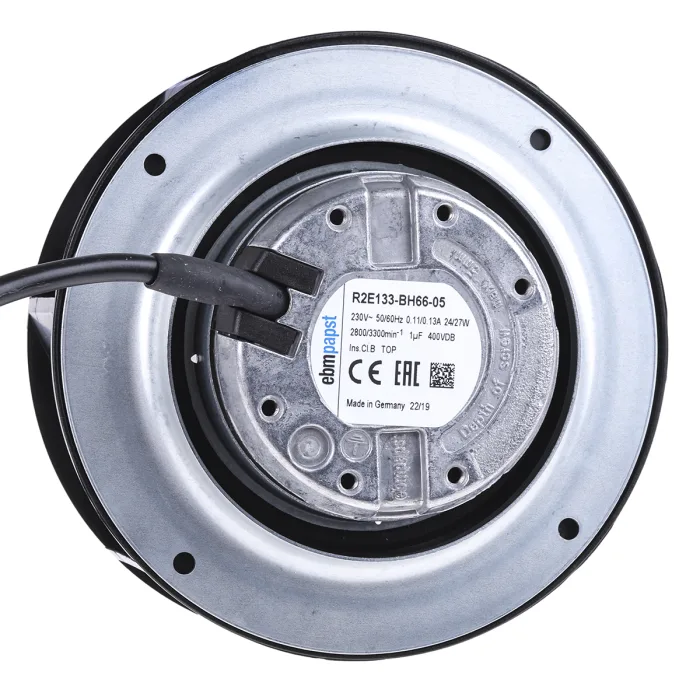 EbmPapst R2E133-BH66-05 Çap: 133x91 mm 230V AC Fan