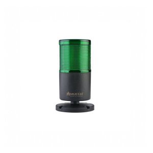 1 Katlı Flaşör - Buzzer Kolon Işık 24v DC SNT-7024-FB1 Yeşil