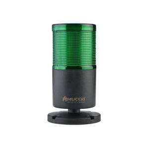 1 Katlı Flaşör - Sabit - Buzzer Kolon ışık 40-260V AC/DC SNT-7022-FB1 Yeşil