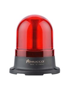 Ledli Tepe Lambası Flaşör 220V AC SNT-725-F Sarı