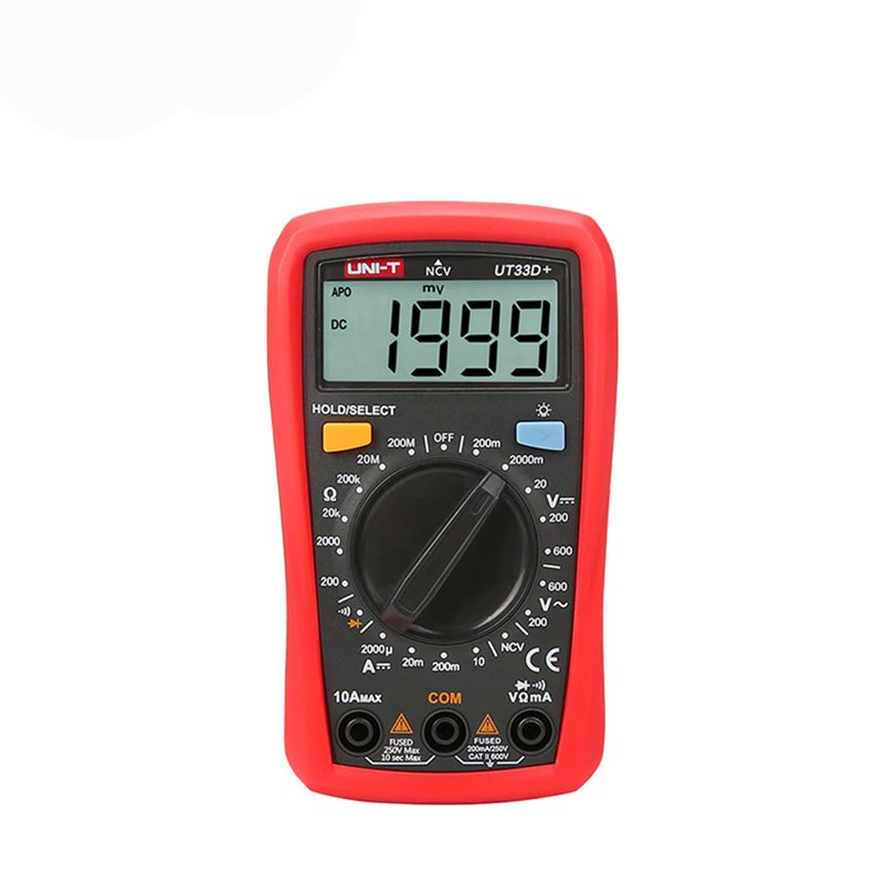 Uni-T UT33D+ Dijital Multimetre, Ölçü Aleti