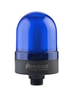 Sabit Somun Bağlantılı Tepe Lambası 220V AC SNT-S725-S Yeşil