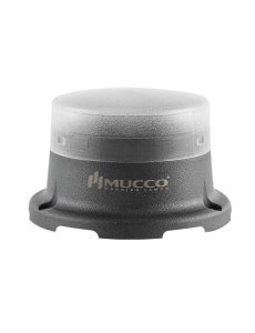 Sabit Flaşör Çakar Mini Tepe Lambası 12-24V AC/DC SNT-M715 Beyaz