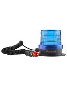 Mıknatıslı Çakmak Fişli Çakar Tepe Lambası 12-24V AC/DC SNT-F915 Kırmızı