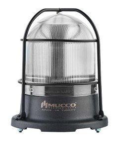 5 Modlu Üniversal Kafesli Tepe Lambası 12-24V AC/DC SNT-115-KFS Beyaz