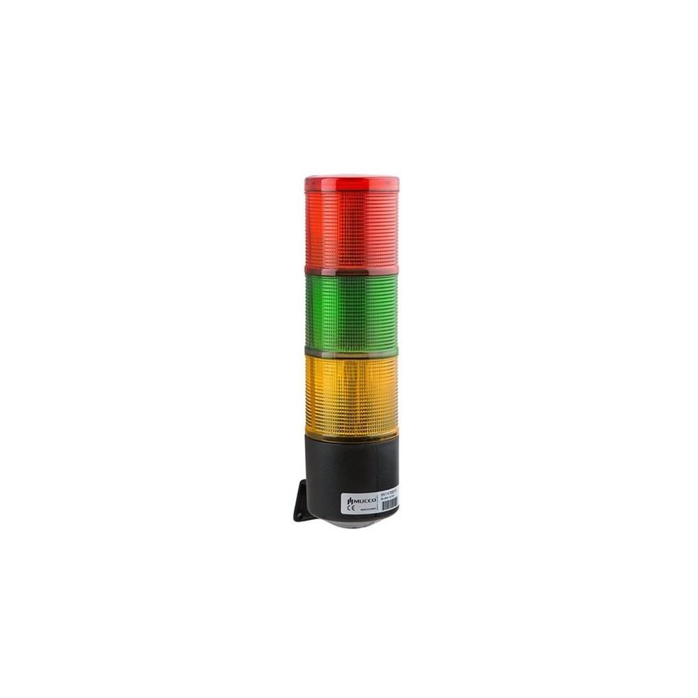 3 Katlı Çakar Buzzer ışık Kolon 40-260V AC/DC SNT-7022-CB3