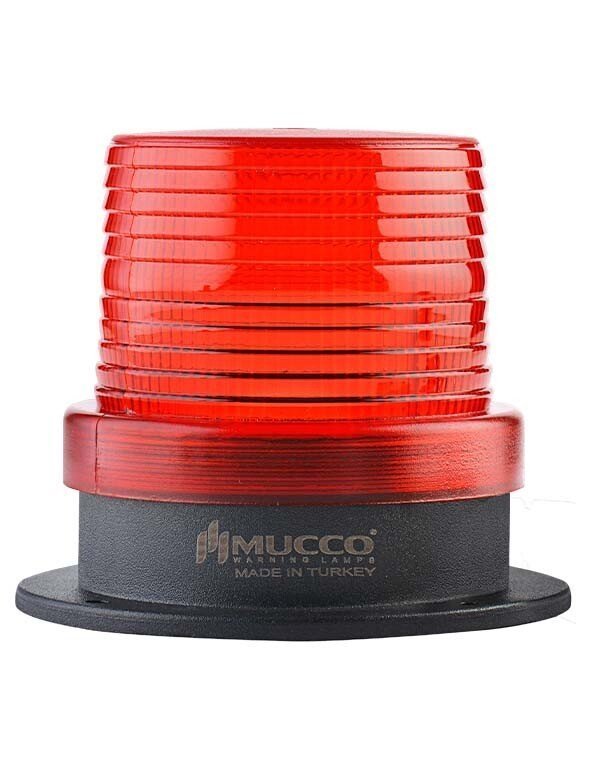 5 Mod Universal Tepe Lambası 12-24V AC/DC SNT-915 Kırmızı