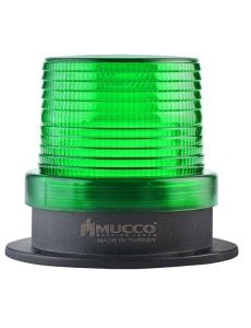 5 Mod Buzzerlı Universal Tepe Lambası 85-260V AC/DC SNT-925-B Mavi