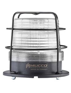 5 Mod Universal Kafesli Tepe Lambası 12-24V AC/DC SNT-915-KFS Beyaz