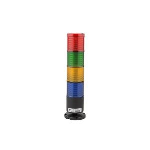 4 Katlı Döner Buzzer ışıklı Kolon 12-24V AC/DC SNT-7013-DB4