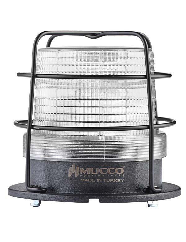 5 Mod Universal Kafesli Tepe Lambası 85-260V AC/DC SNT-925-KFS Beyaz