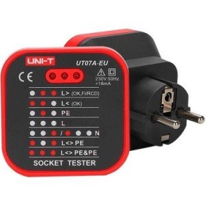 UNİ-T UT07B-EU Priz Test Cihazı
