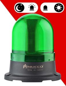 5 Mod Sensörlü Tepe Lambası 85-260V AC/DC - SNT-925-ND Yeşil