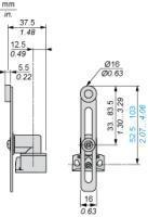 XCKP2145P16 Ayarlanabilir Kollu Makaralı Limit Switch