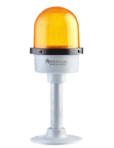 Çakar Döküm Tepe Lambası 12-24V AC/DC SNT-DU12513 Kırmızı