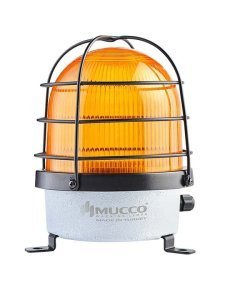 Buzzerlı Kafesli Çakar Döküm Tepe Lambası 12-24V AC/DC SNT-D12513-B-KFS Yeşil