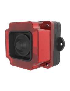 Endüstriyel ışıklı Korna 12-30V AC/DC SNT-ESP24 Kırmızı