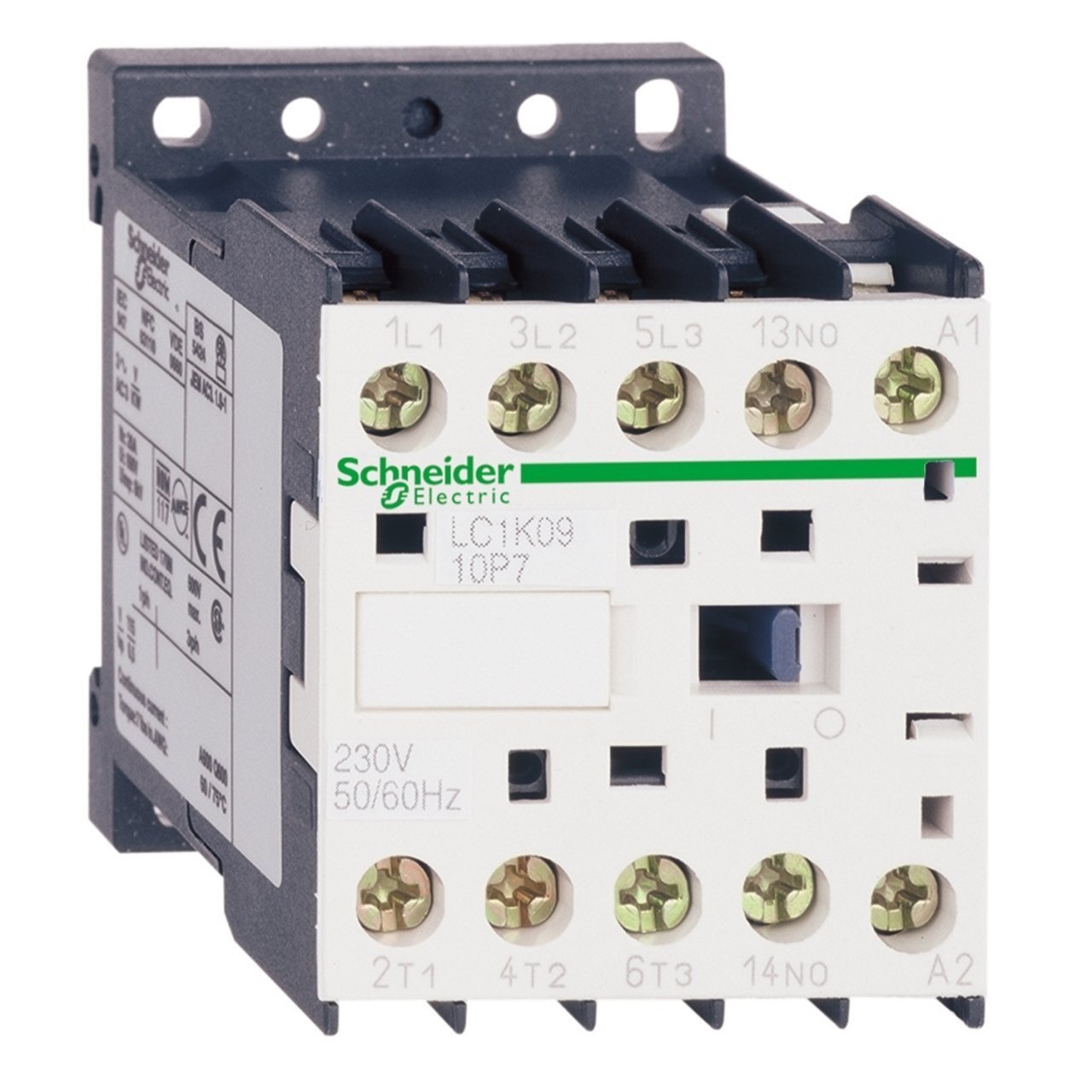 LC1K1601B7 16A (7,5 KW) 24VAC Bobinli 1NC Mini Kontaktör