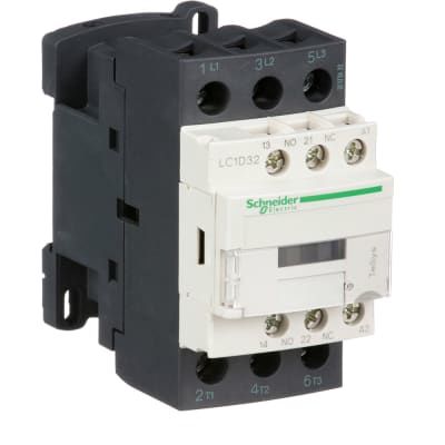 LC1D32B7 32A (15 KW) 24VAC Bobinli Trifaze Güç Kontaktörü