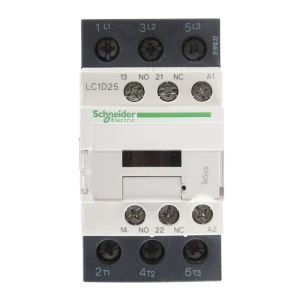 LC1D25B7 25A (11 KW) 24V AC Bobinli Trifaze Güç Kontaktörü
