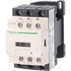 LC1D18M7 18A (7,5 KW) 220VAC Bobinli Trifaze Güç Kontaktörü