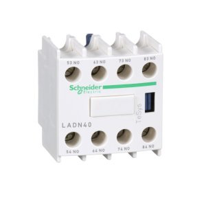 Schneider LADN40, Yardımcı Kontak Blok, 4 NA Kontak