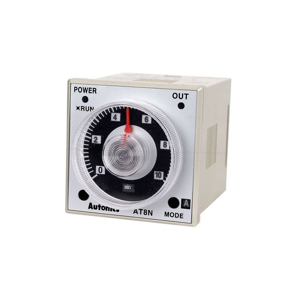 AT8N 100-240VAC 50/60Hz / 24-240VDC Çok İşlevli Analog Zamanlayıcı
