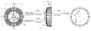 HBG-240-24A, Ayarlanabilir LED Sürücü, MeanWell 24VDC 10A 240W