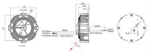 HBG-160-24, 24VDC 6.5A 156W Ayarlanabilir LED Sürücü, MeanWell